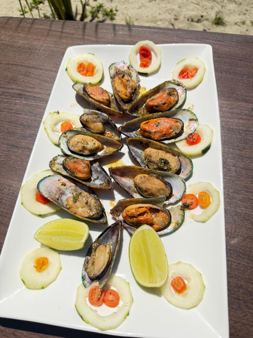 Mejillones al ajillo con limón