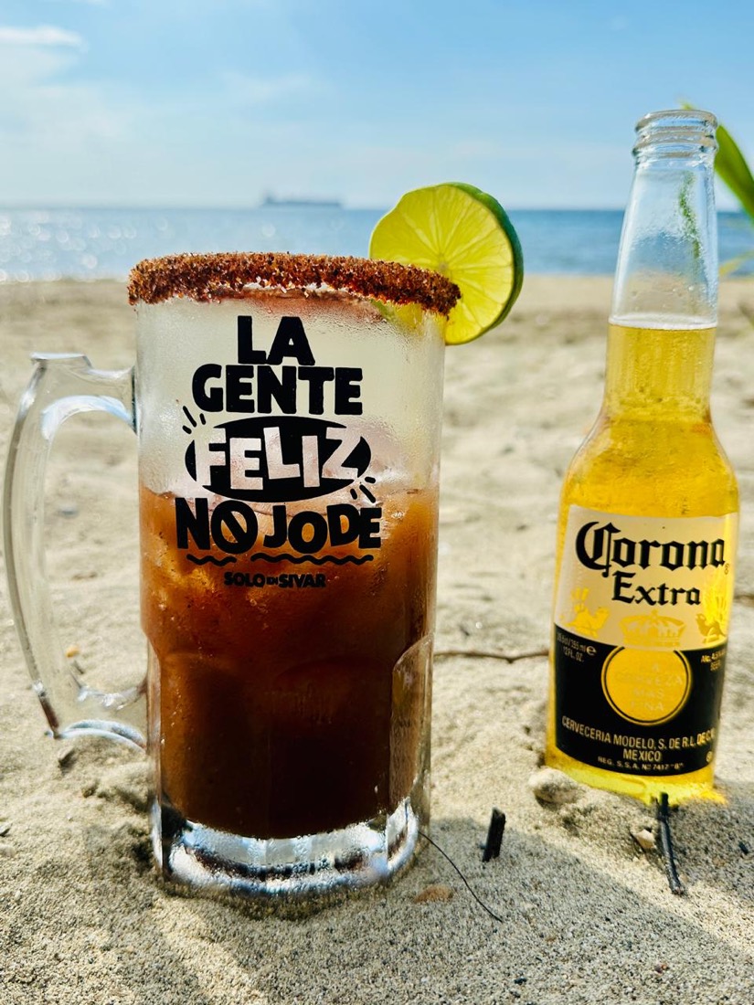 Michelada en la arena
